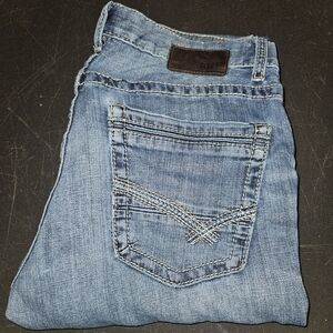 BKE Blue Fulton Bootcut Jeans
